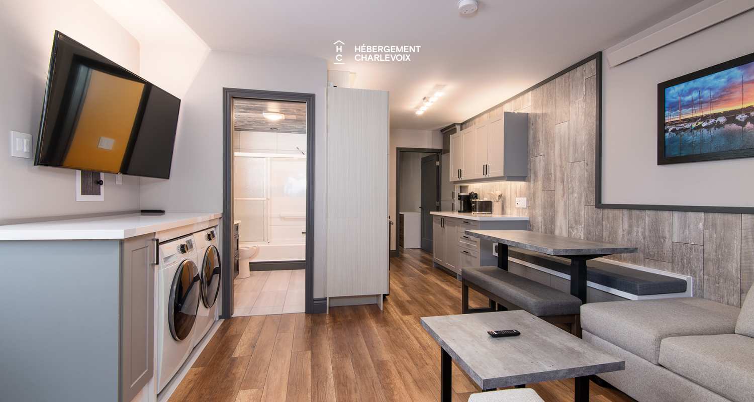 Le 45 - Appartement au centre-ville de Baie-Saint-Paul